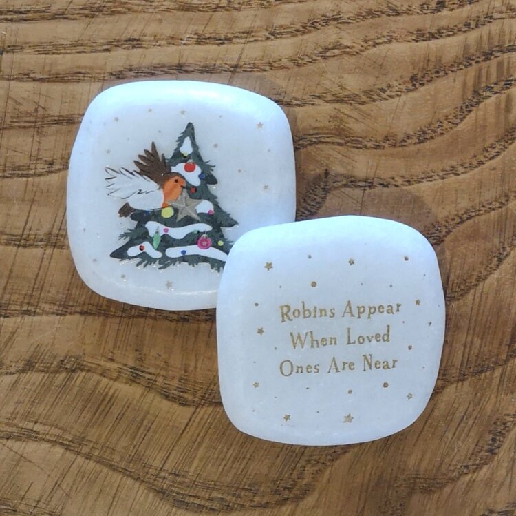 CGB Giftware Christmas Sentiment Pebble