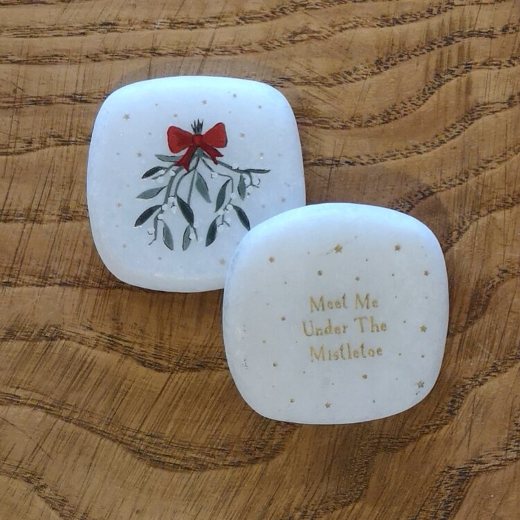 CGB Giftware Christmas Sentiment Pebble