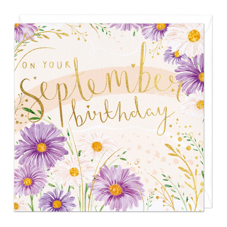 Whistlefish 'On Your Birthday' Month Card  - 12 Designs