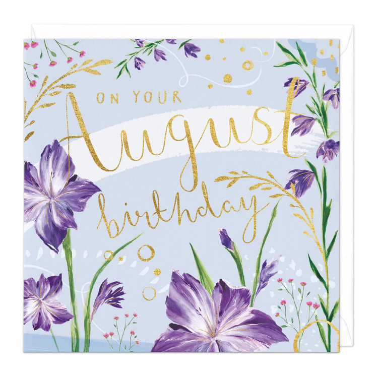 Whistlefish 'On Your Birthday' Month Card  - 12 Designs