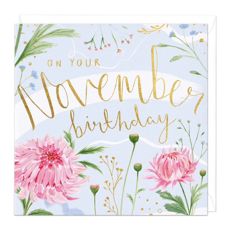Whistlefish 'On Your Birthday' Month Card  - 12 Designs