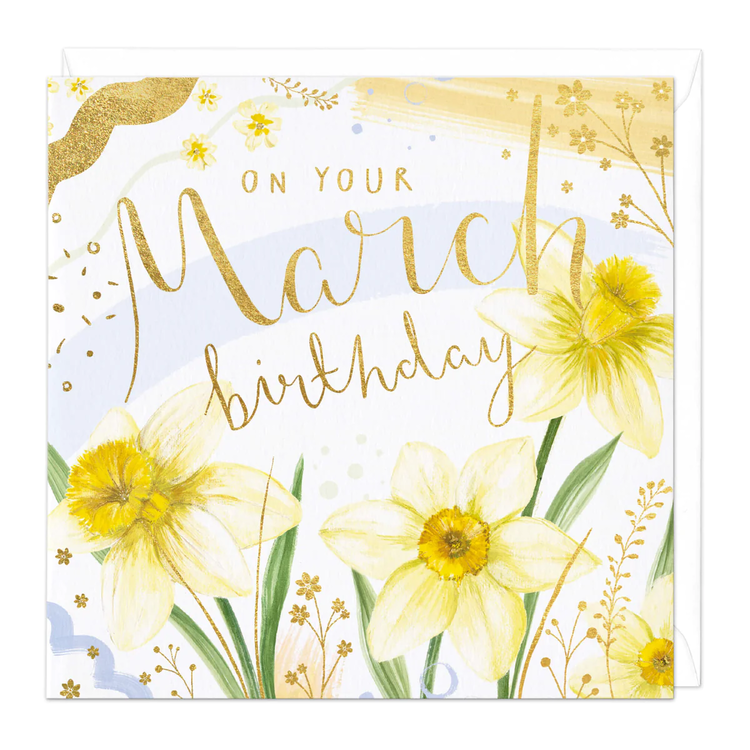 Whistlefish 'On Your Birthday' Month Card  - 12 Designs