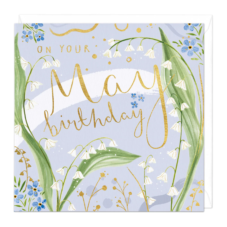 Whistlefish 'On Your Birthday' Month Card  - 12 Designs