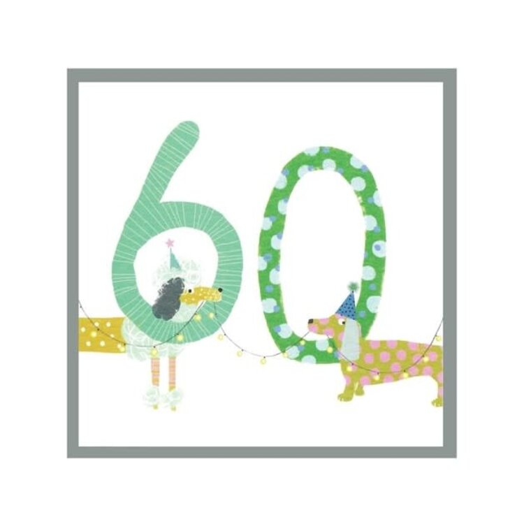 Margo 'Animal Antics' Birthday Age Card