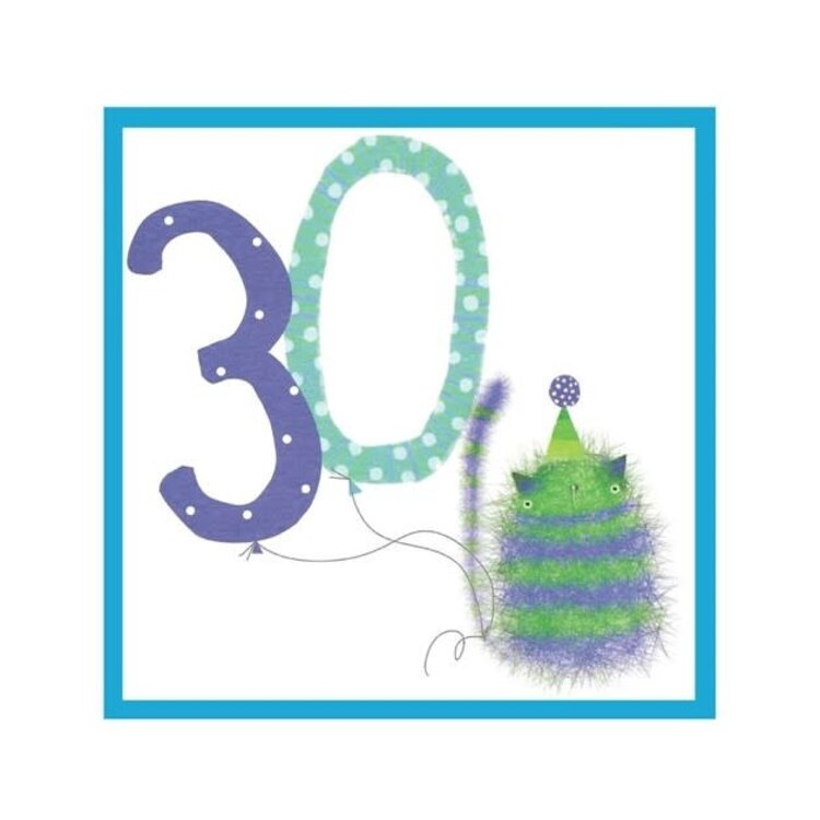 Margo 'Animal Antics' Birthday Age Card