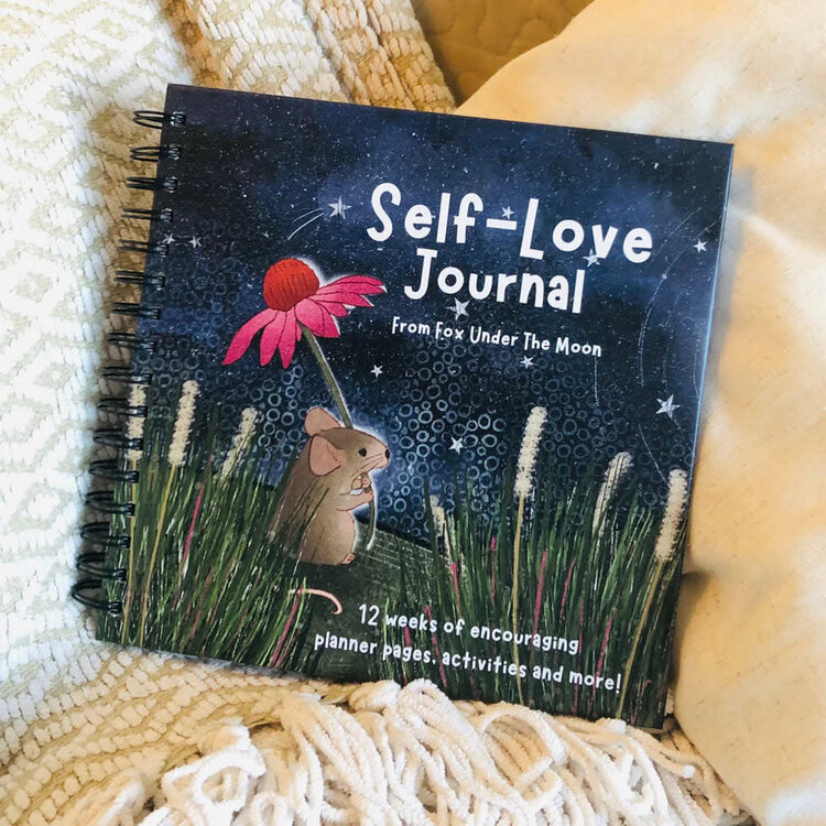 Fox Under The Moon Self Love Journal- Hardback