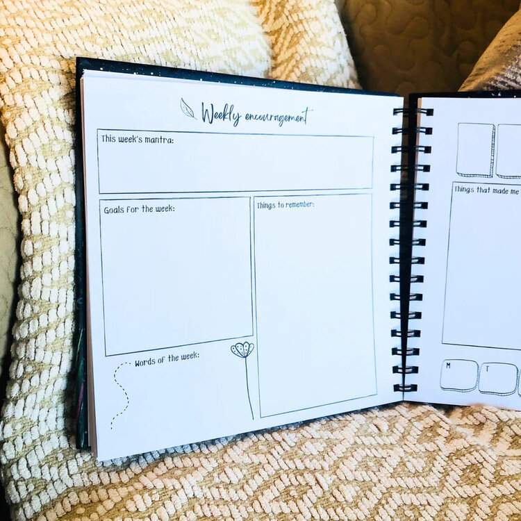 Fox Under The Moon Self Love Journal- Hardback