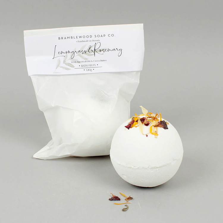 BrambleWood Lemongrass & Rosemary Bath Fizzy