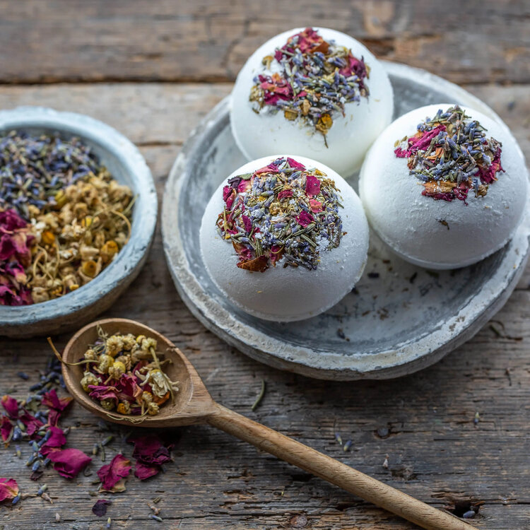 BrambleWood Lemongrass & Rosemary Bath Fizzy