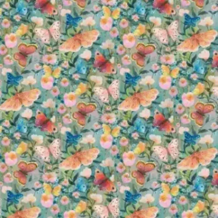 Roger la Borde 'Butterfly Ball' Reversible Gift Wrap