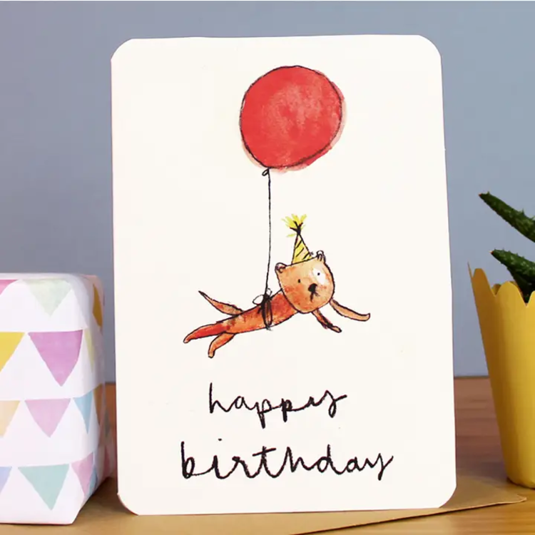 Laura Skilbeck 'Happy Birthday' Balloon Dog Card