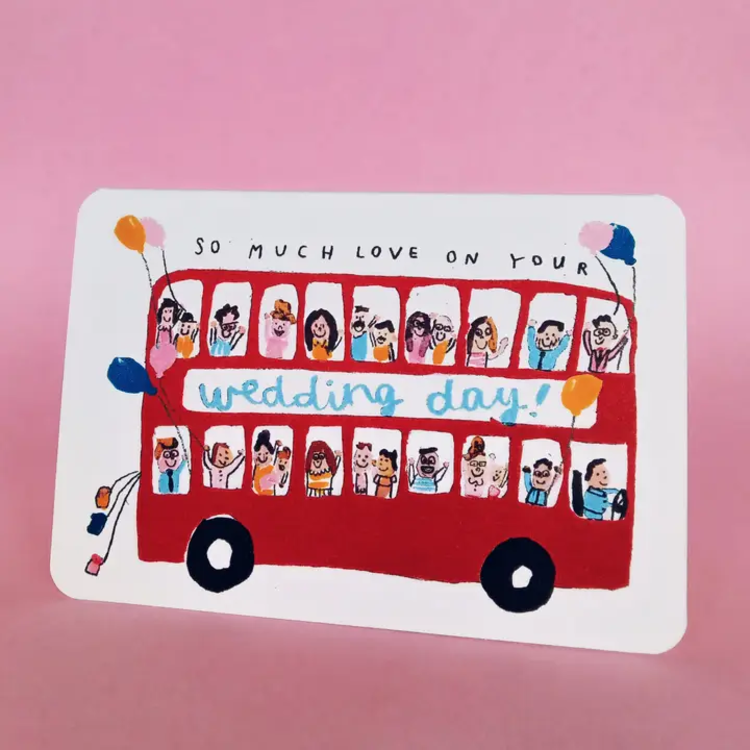 Laura Skilbeck Wedding Bus Card