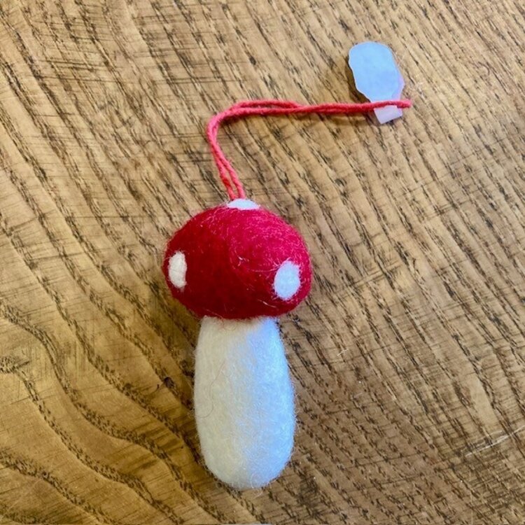 Felt So Good Handmade Felt Red Toadstool - Mini