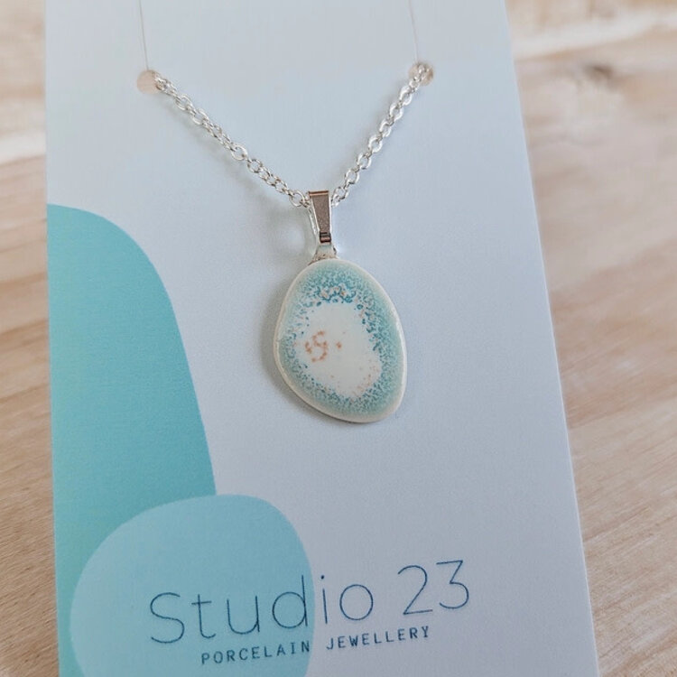 Studio 23 Ceramics Ceramic Pebble Pendant