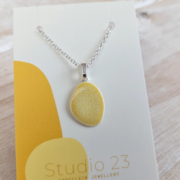 Studio 23 Ceramics Ceramic Pebble Pendant