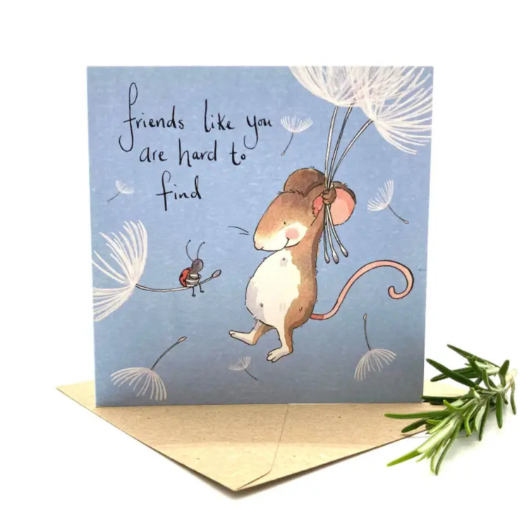 Ink and Snail 'Friends Like You' Mouse Card