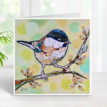 Dawn Maciocia Willow Tit Art Card