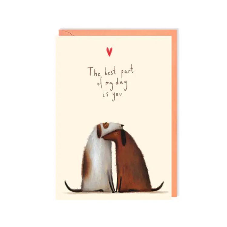 Charley Rabbit 'The Best Part Of My Day' Dog Card