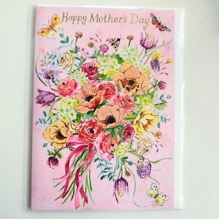 Roger la Borde 'Happy Mother's Day' Bouquet Card