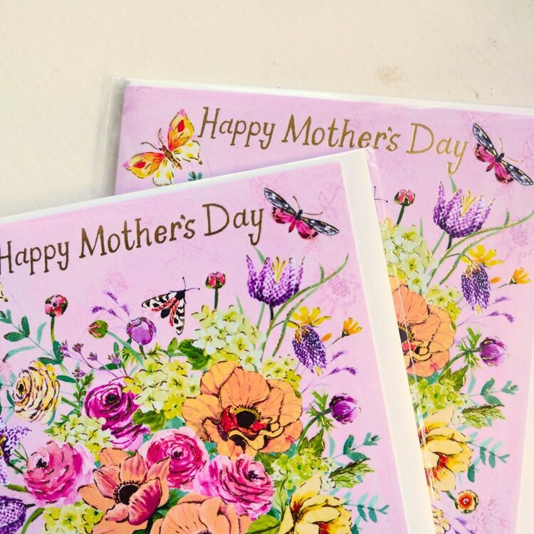 Roger la Borde 'Happy Mother's Day' Bouquet Card