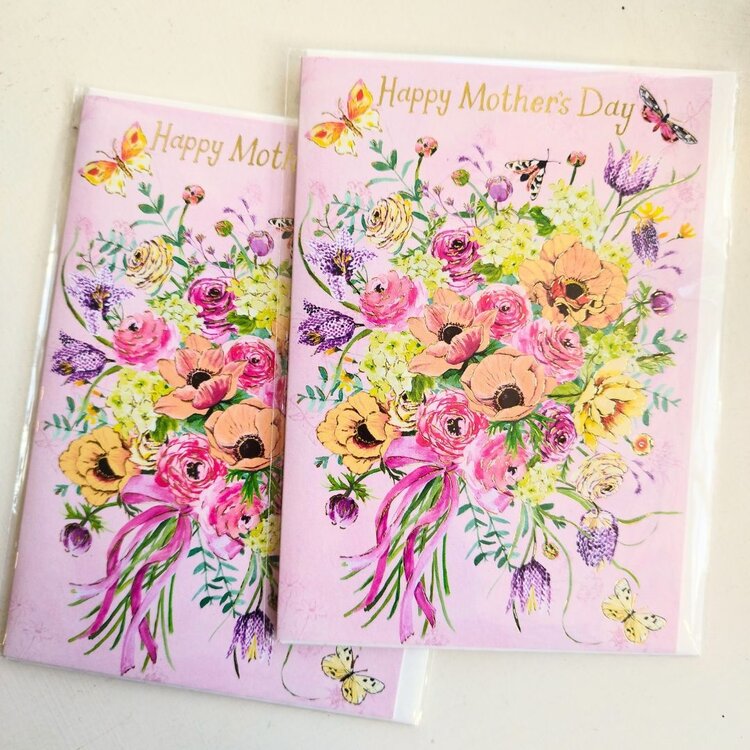 Roger la Borde 'Happy Mother's Day' Bouquet Card