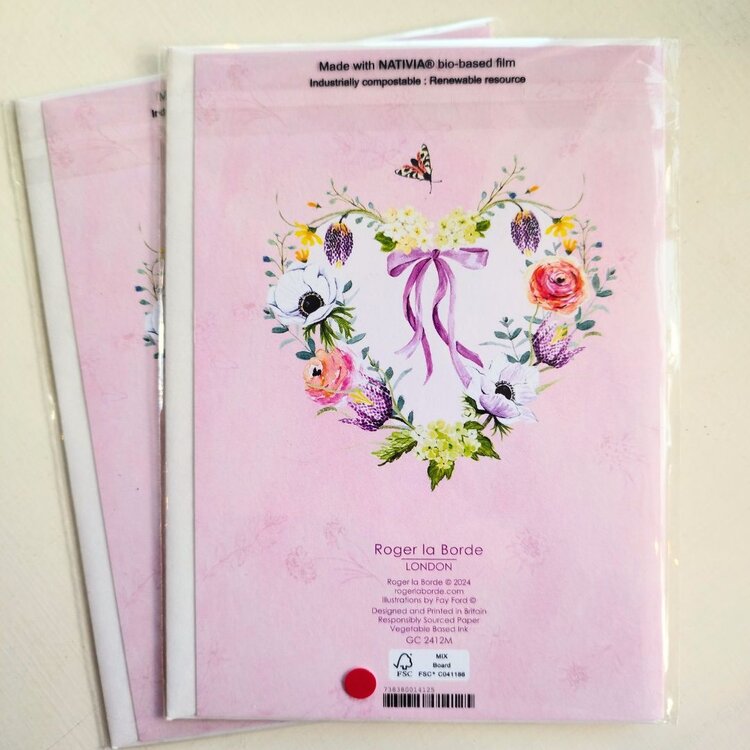 Roger la Borde 'Happy Mother's Day' Bouquet Card