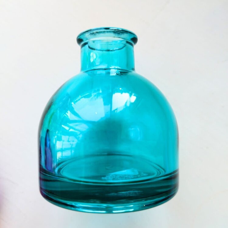 Chive Round Jewel Tone Loft Glass Bud Vase - Various Colours
