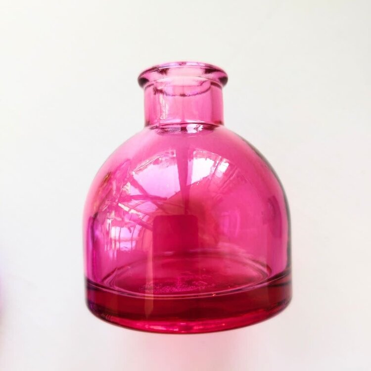 Chive Round Jewel Tone Loft Glass Bud Vase - Various Colours