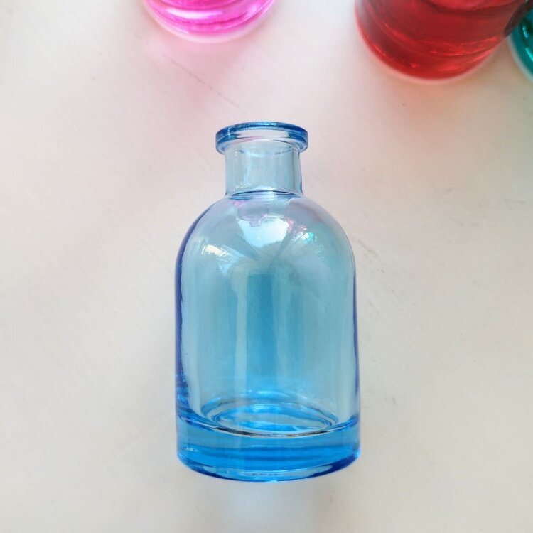 Chive Tall Jewel Tone Loft Glass Bud Vase - Various Colours