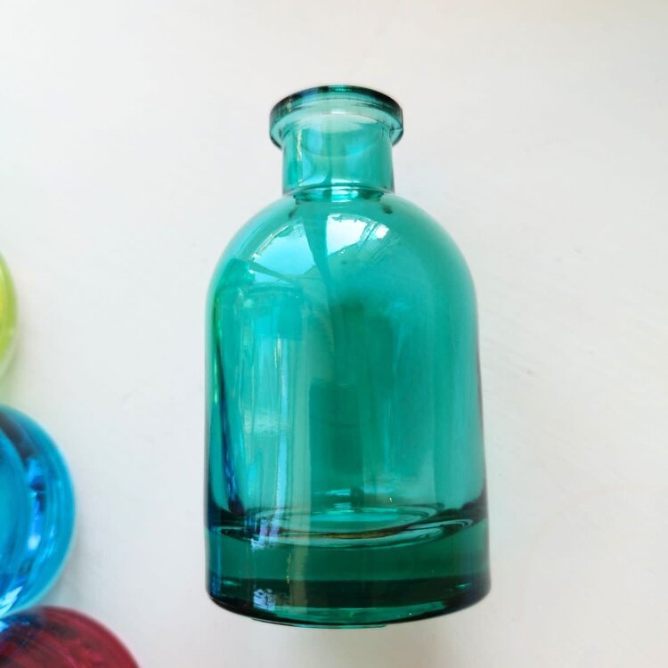 Chive Tall Jewel Tone Loft Glass Bud Vase - Various Colours