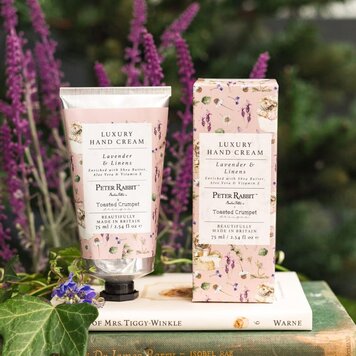 Toasted Crumpet Mrs Tiggywinkle 'Lavender & Linens 'Hand Cream