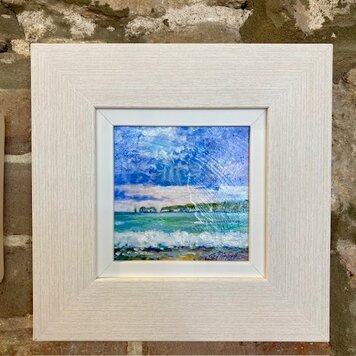 John Dimech ‘Passing Storm’ Framed Original Acrylic Artwork