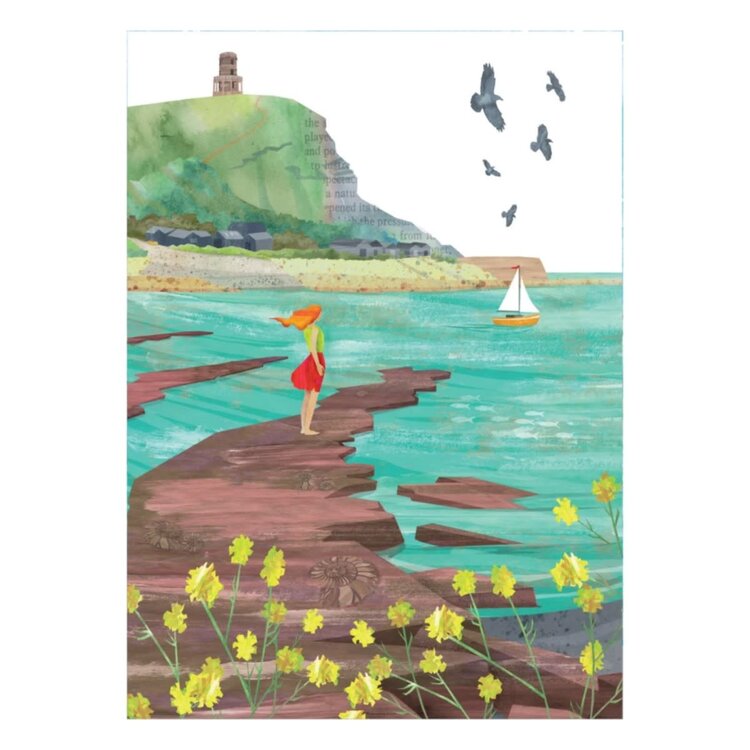 Maria Burns Kimmeridge Illustrated Art Card -