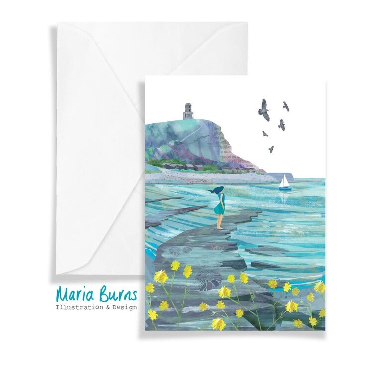 Maria Burns Kimmeridge Illustrated Art Card -