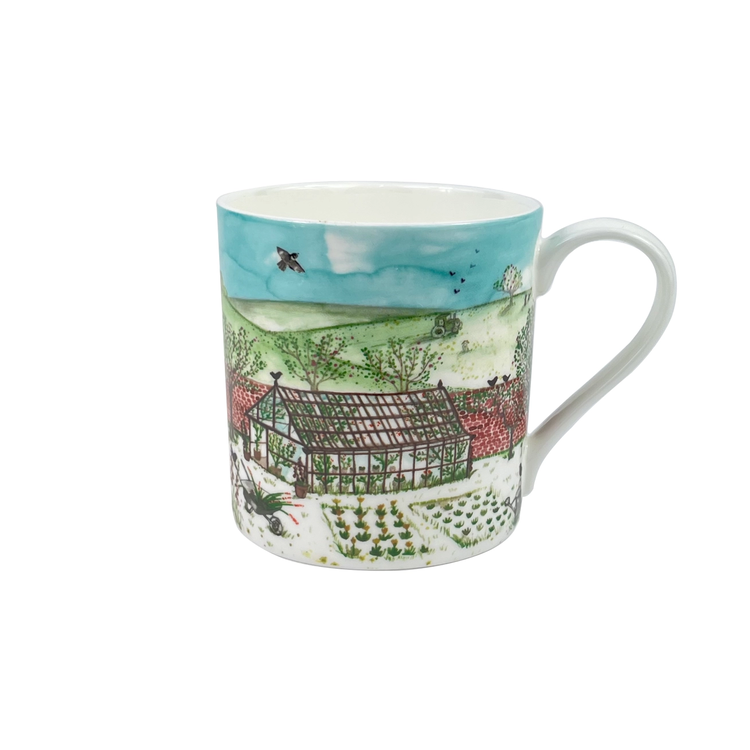 Heaven Scent Greenhouse Illustrated Mug