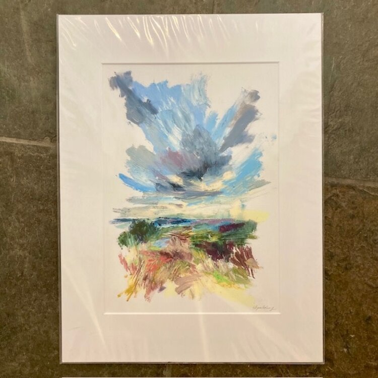 Eleanor Spalding 'II. Dunes' Giclee Mounted Print