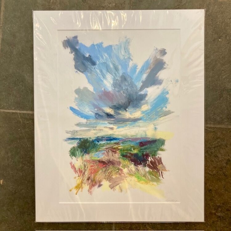 Eleanor Spalding 'II. Dunes' Giclee Mounted Print