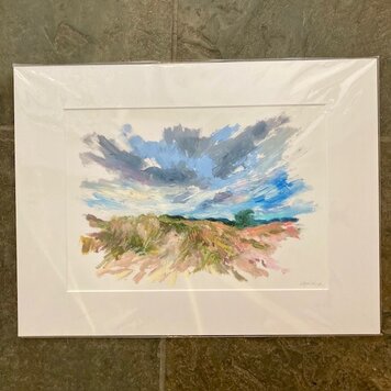 Eleanor Spalding 'IV. Dunes' Giclee Mounted Print