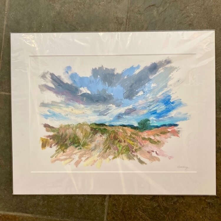 Eleanor Spalding 'IV. Dunes' Giclee Mounted Print