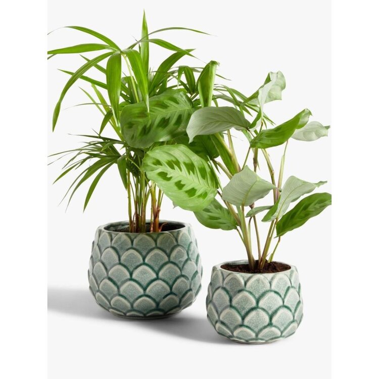 Garden Trading Small Artichoke Pot- Aqua