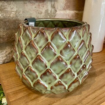 Garden Trading 'Wilcot' Pot 15cm - Green