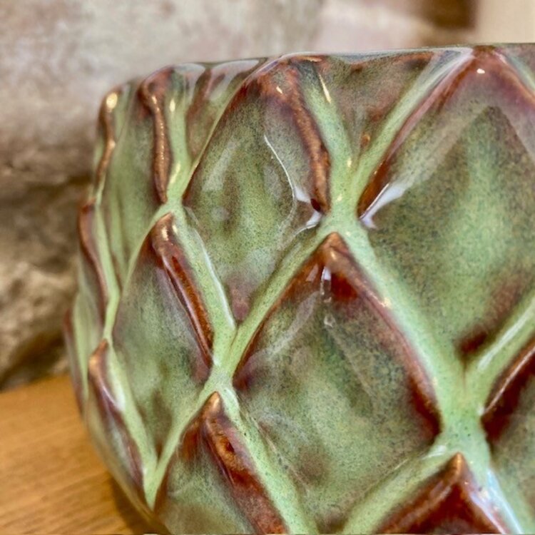 Garden Trading 'Wilcot' Bowl 19cm- Green