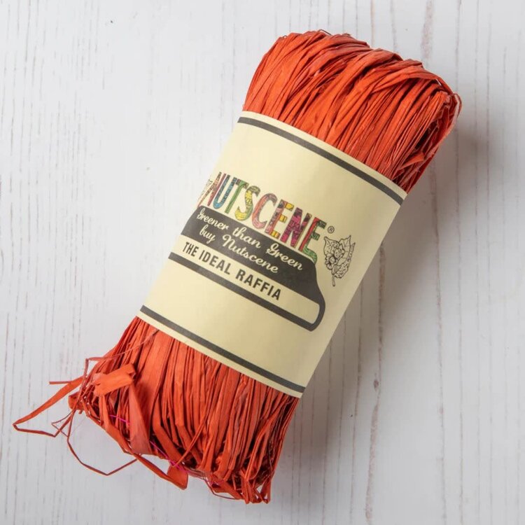 Nutscene Raffia (Pinks, Reds & Oranges)