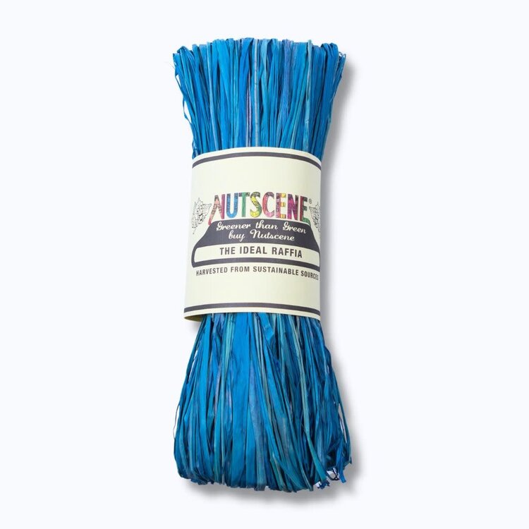 Nutscene Raffia (Blues & Purples)