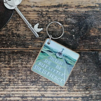 Driftwood Designs 'She Is Fierce' Keyring