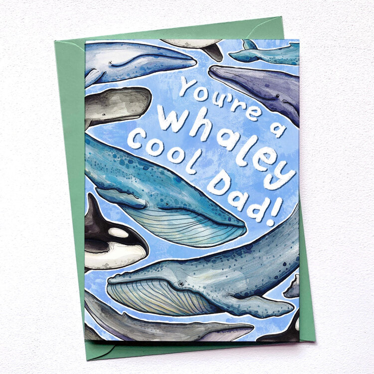 Alexia Claire 'Whaley Cool Dad' Card
