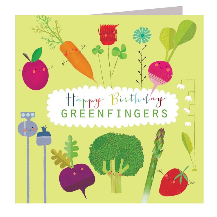 Kali Stileman 'Happy Birthday Greenfingers' Card