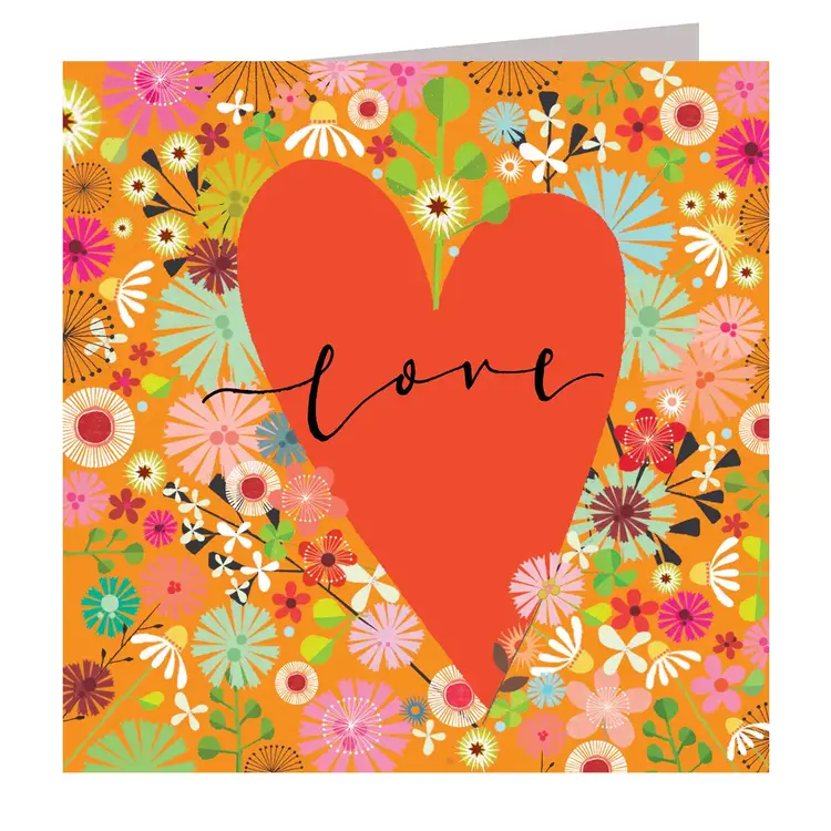 Kali Stileman 'Love' Floral Card