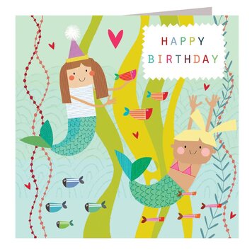 Kali Stileman 'Happy Birthday' Mermaids Card