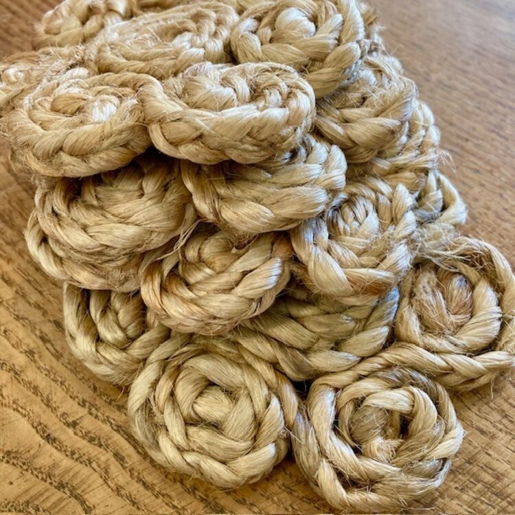 Garden Trading 'Enslow' Jute Coasters- Set Of 4